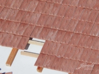Juweela 23466 - I - Dachziegel Herzziegel, rot (390 Stück)